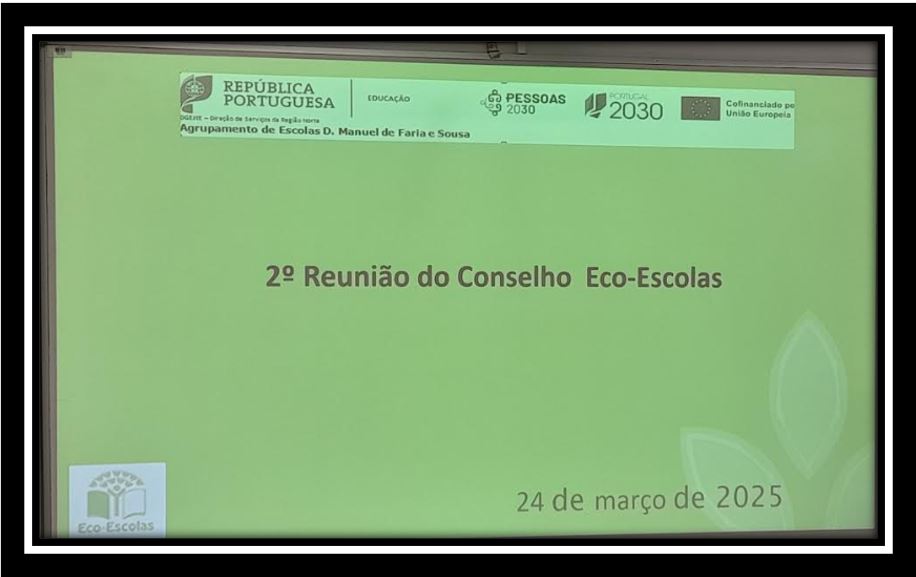 2ª Reunião Conselho Eco-Escolas